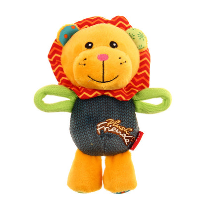 GiGwi Lion Squeaky Plush Dog Toy