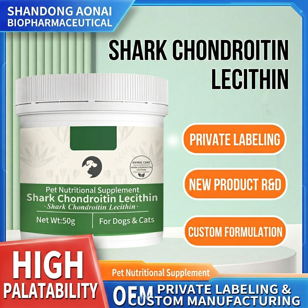 Shark Chondroitin Pet Nutrition Supplement for Cats & Dogs