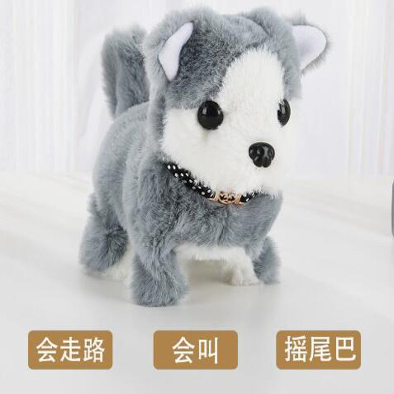 Interactive Walking & Barking Robot Puppy Toy