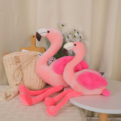 Cute Flamingo Plush Toy Pillow – Soft Stuffed Animal Doll