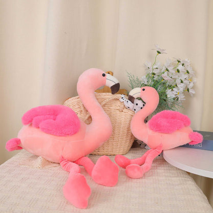 Cute Flamingo Plush Toy Pillow – Soft Stuffed Animal Doll