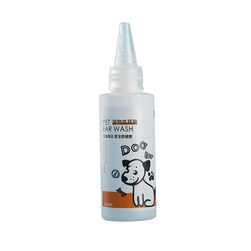 Pet Ear Cleaning Solution – Ear Rinse Drops for Dogs & Cats