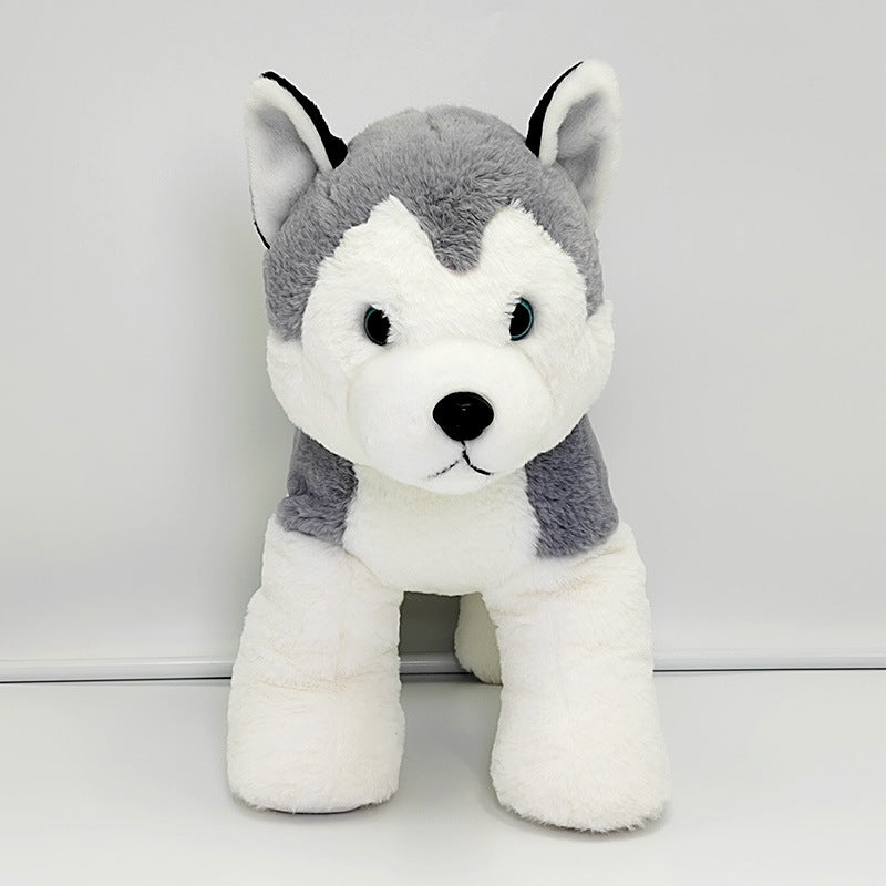 Tianweilin Husky Simulation Plush Toy – Cute Puppy Dog Doll