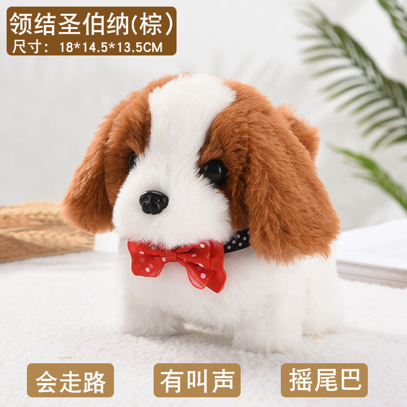 Interactive Walking & Barking Robot Puppy Toy