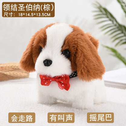 Interactive Walking & Barking Robot Puppy Toy