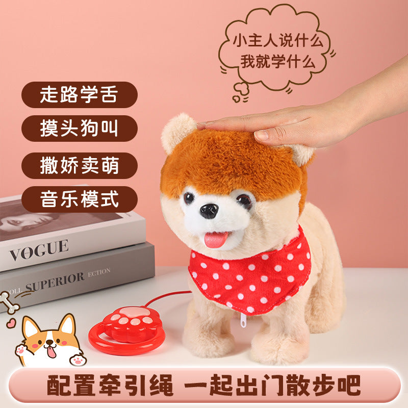 Interactive Lick Dog Children Stuffed Electric Toy