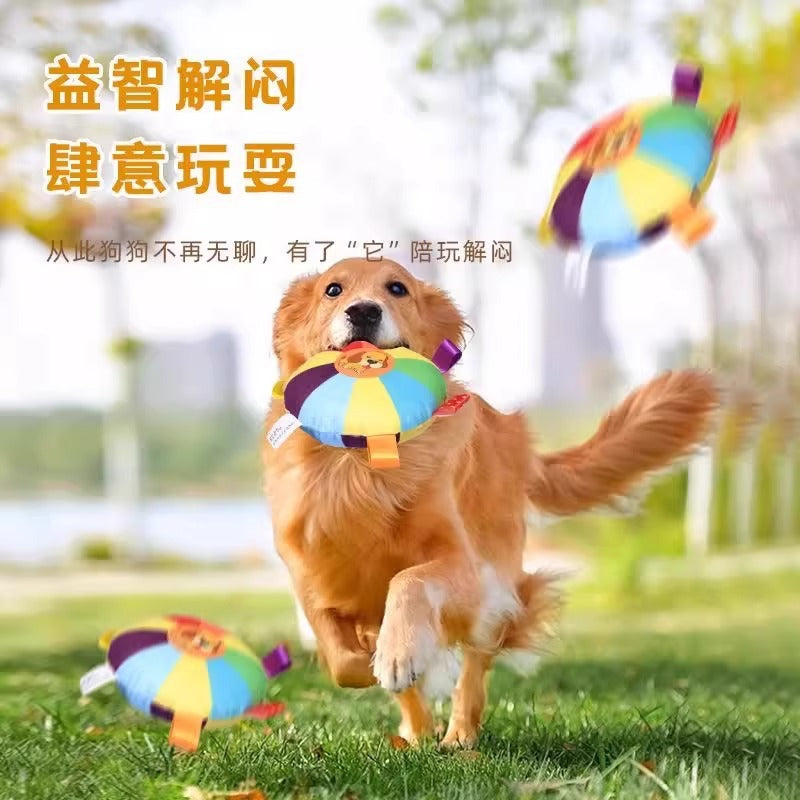 Dog Frisbee Toy – for Puppies, Border Collie & Active Dogs