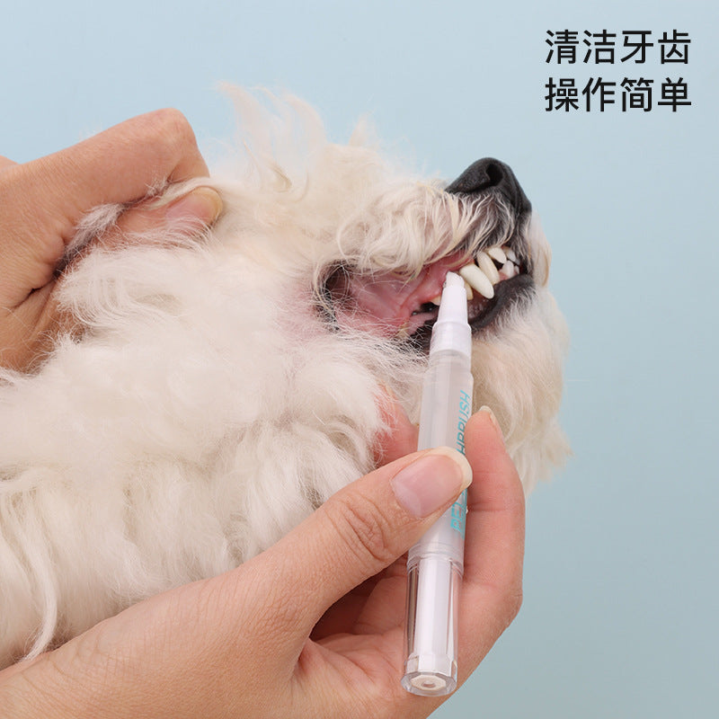 Pet Tooth Cleaning Pen – Integrated Dog & Cat Toothbrush Oral Care Tool