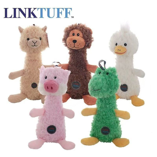 Velvet Squeaky Dog Chew Toy