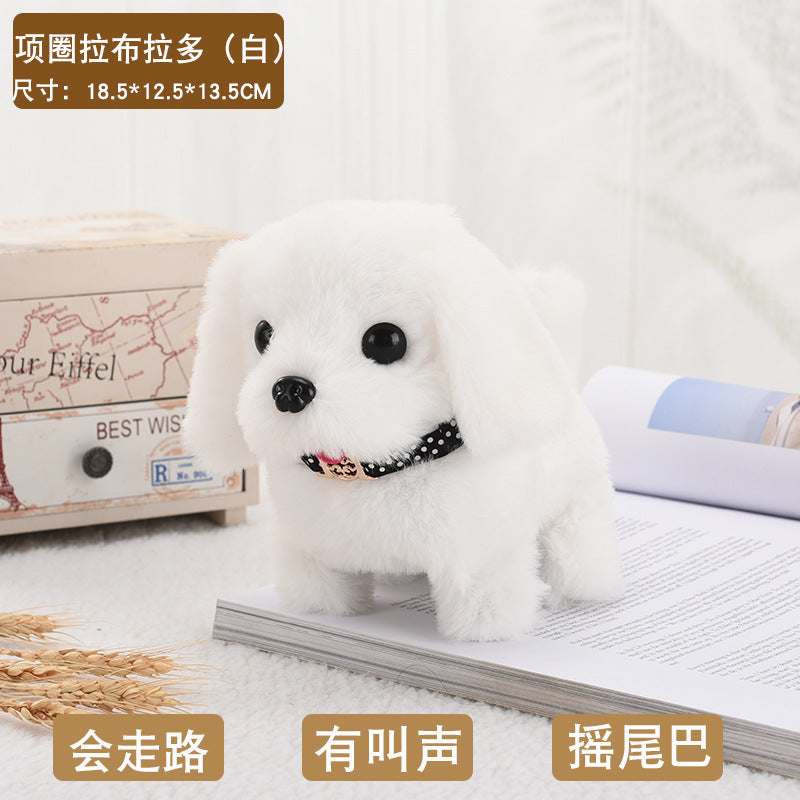Interactive Walking & Barking Robot Puppy Toy
