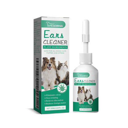 YEGBONG Pet Ear Drops for Cats & Dogs