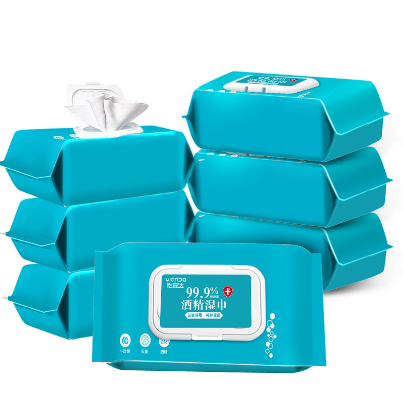 75% Alcohol Disinfecting Wipes – 80 Count