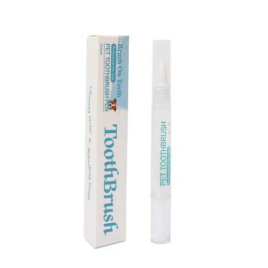 Pet Tooth Cleaning Pen – Integrated Dog & Cat Toothbrush Oral Care Tool