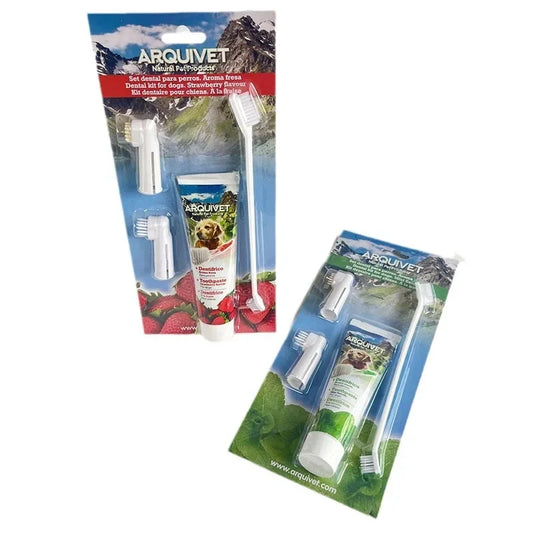 Pet Toothpaste & Toothbrush Set for Dogs & Cats – Oral Cleaning Kit