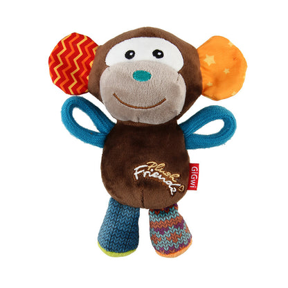 GiGwi Lion Squeaky Plush Dog Toy
