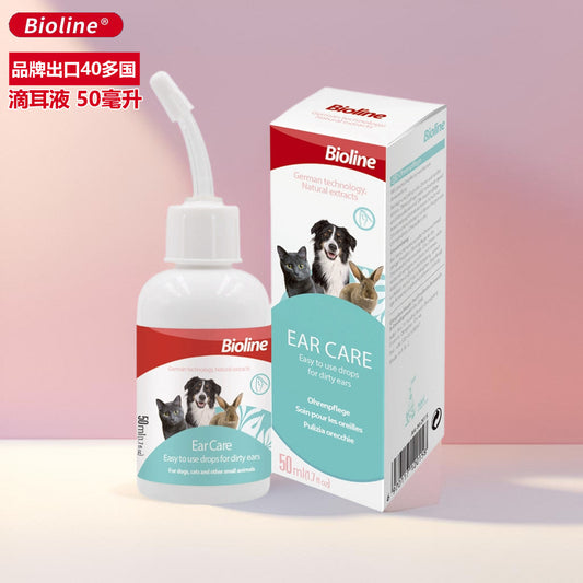 Pet Ear Wash Solution for Cats & Dogs