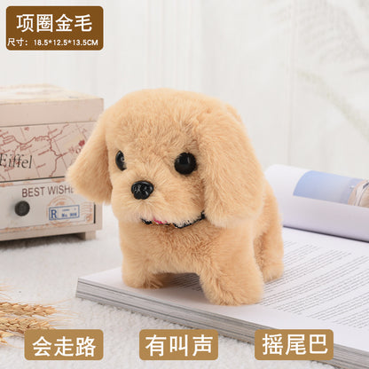 Interactive Walking & Barking Robot Puppy Toy