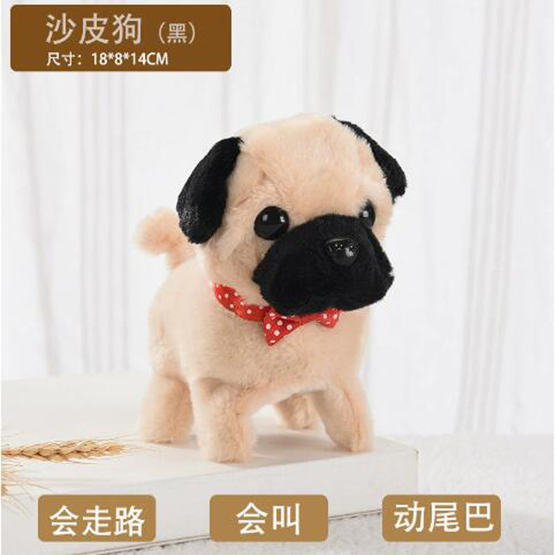 Interactive Walking & Barking Robot Puppy Toy