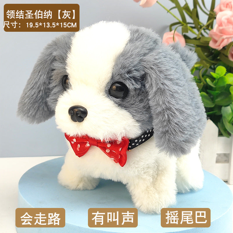 Interactive Walking & Barking Robot Puppy Toy