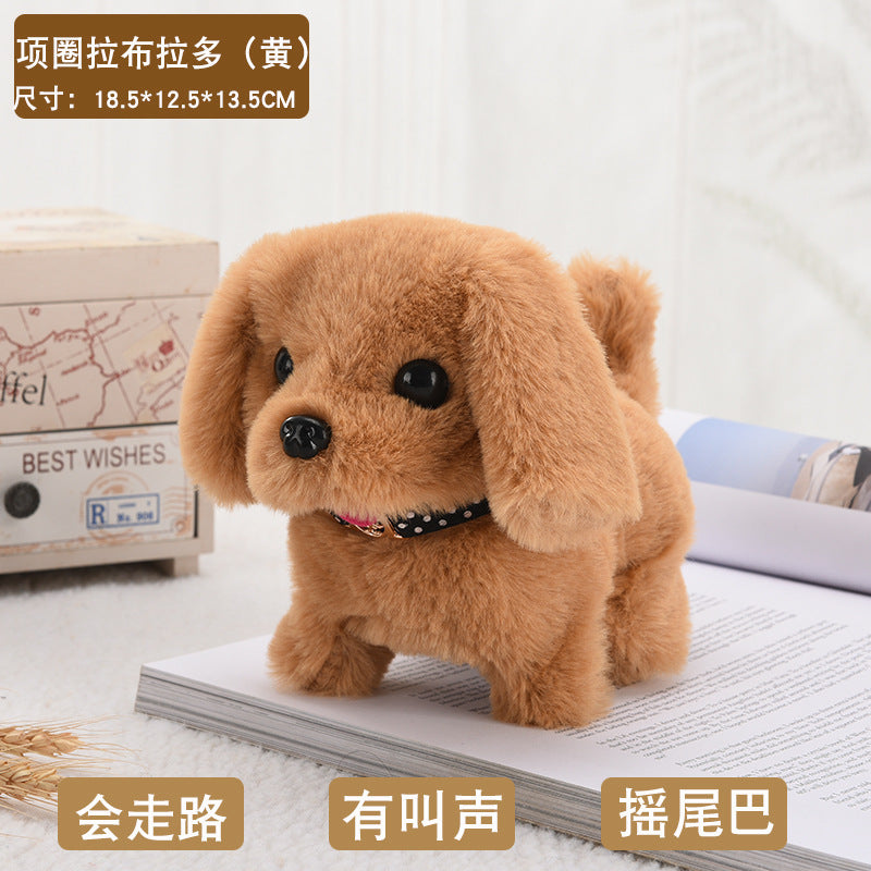 Interactive Walking & Barking Robot Puppy Toy