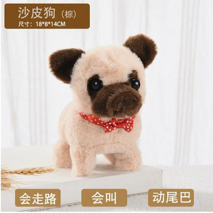 Interactive Walking & Barking Robot Puppy Toy