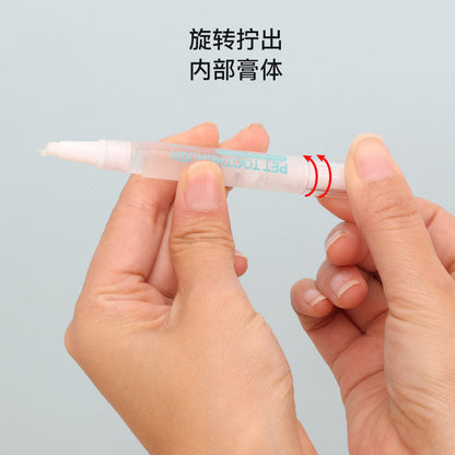 Pet Tooth Cleaning Pen – Integrated Dog & Cat Toothbrush Oral Care Tool