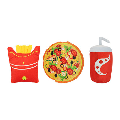 Fast Food Plush Squeaky Dog Toy