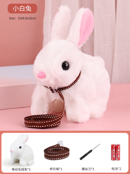 Interactive Walking & Barking Plush Puppy Toy