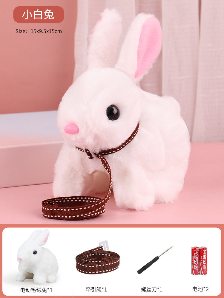 Interactive Walking & Barking Plush Puppy Toy