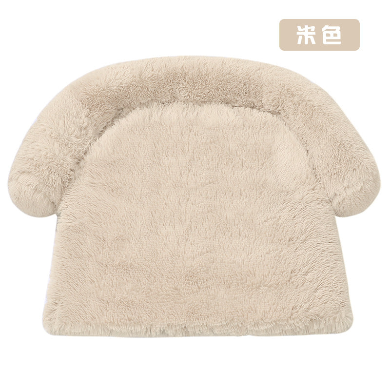 Washable Plush Pet Sofa Bed
