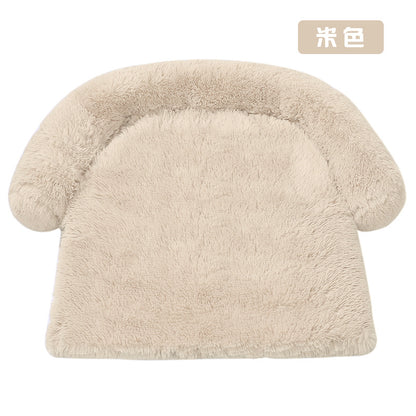 Washable Plush Pet Sofa Bed