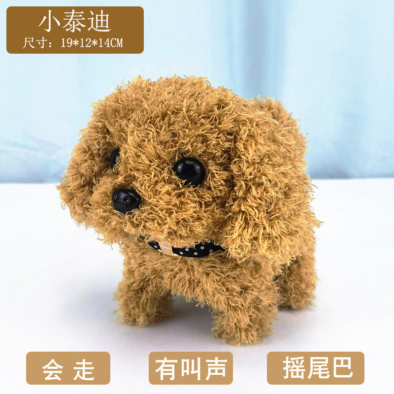 Interactive Walking & Barking Robot Puppy Toy