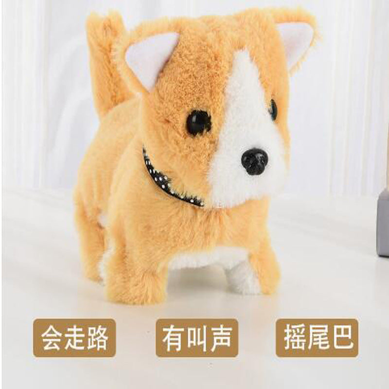 Interactive Walking & Barking Robot Puppy Toy