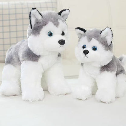 Tianweilin Husky Simulation Plush Toy – Cute Puppy Dog Doll