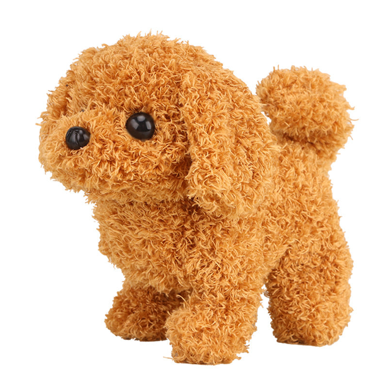 Interactive Walking & Barking Plush Puppy Toy