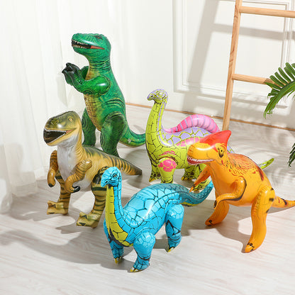 Inflatable Dinosaur Toys Set – Triceratops, Tyrannosaurus & Velociraptor