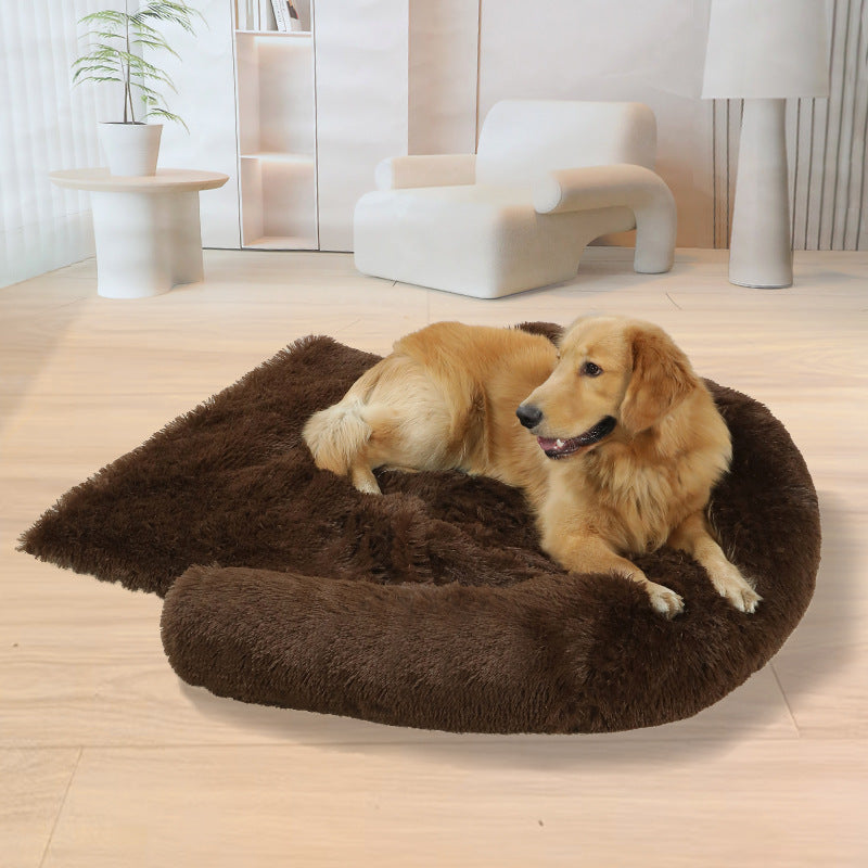 Washable Plush Pet Sofa Bed