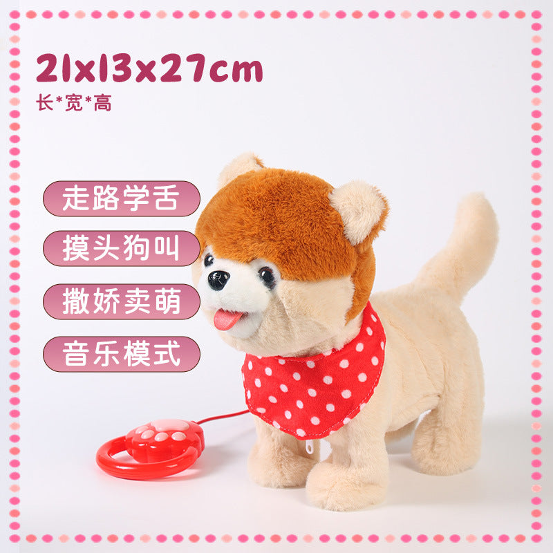 Interactive Lick Dog Children Stuffed Electric Toy