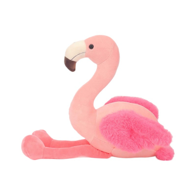 Cute Flamingo Plush Toy Pillow – Soft Stuffed Animal Doll