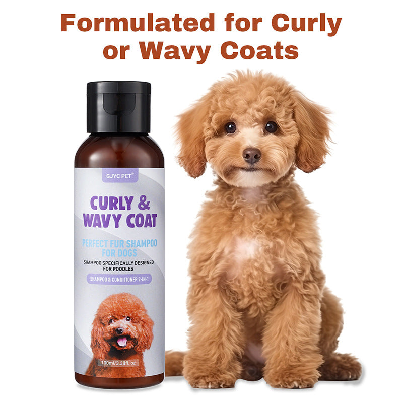 Premium Deodorizing Dog Shampoo for Poodles & Teddy Breeds