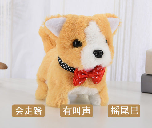 Interactive Walking & Barking Robot Puppy Toy