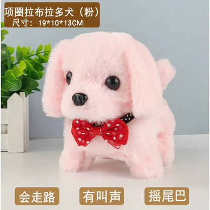 Interactive Walking & Barking Robot Puppy Toy