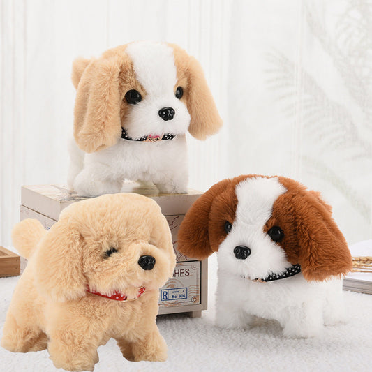 Interactive Walking & Barking Robot Puppy Toy