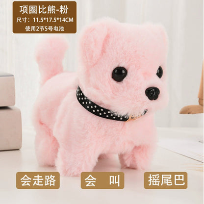 Interactive Walking & Barking Robot Puppy Toy
