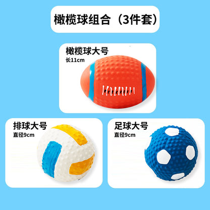 Squeaky Plush Dog Chew Toy
