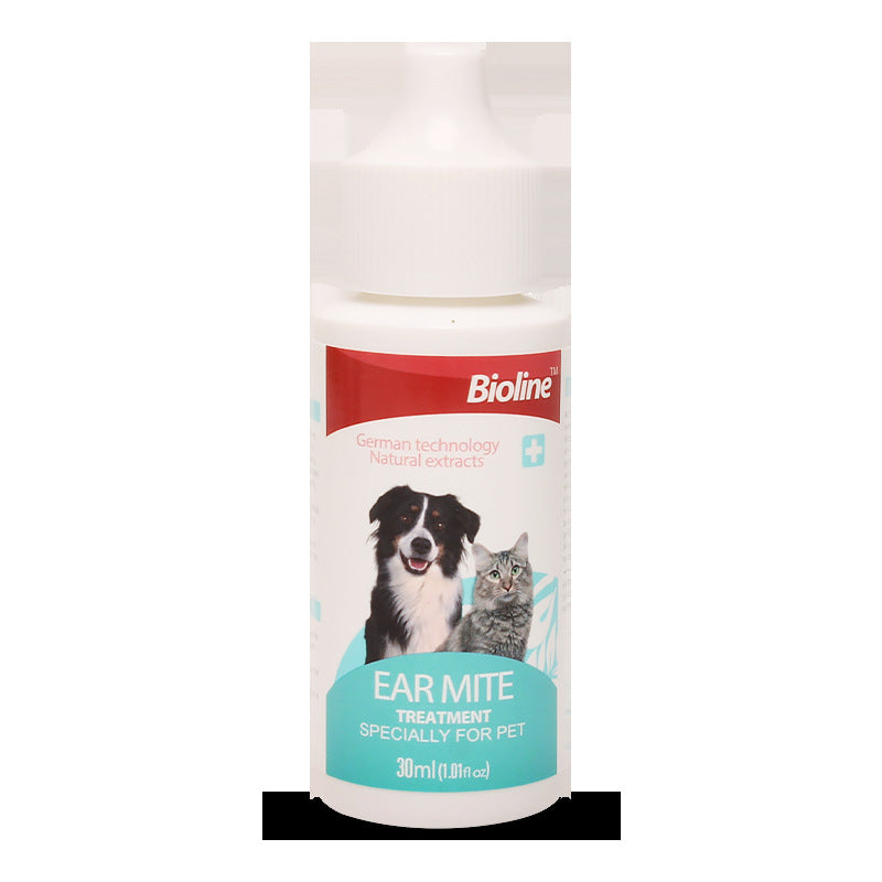 Pet Ear Wash Solution for Cats & Dogs