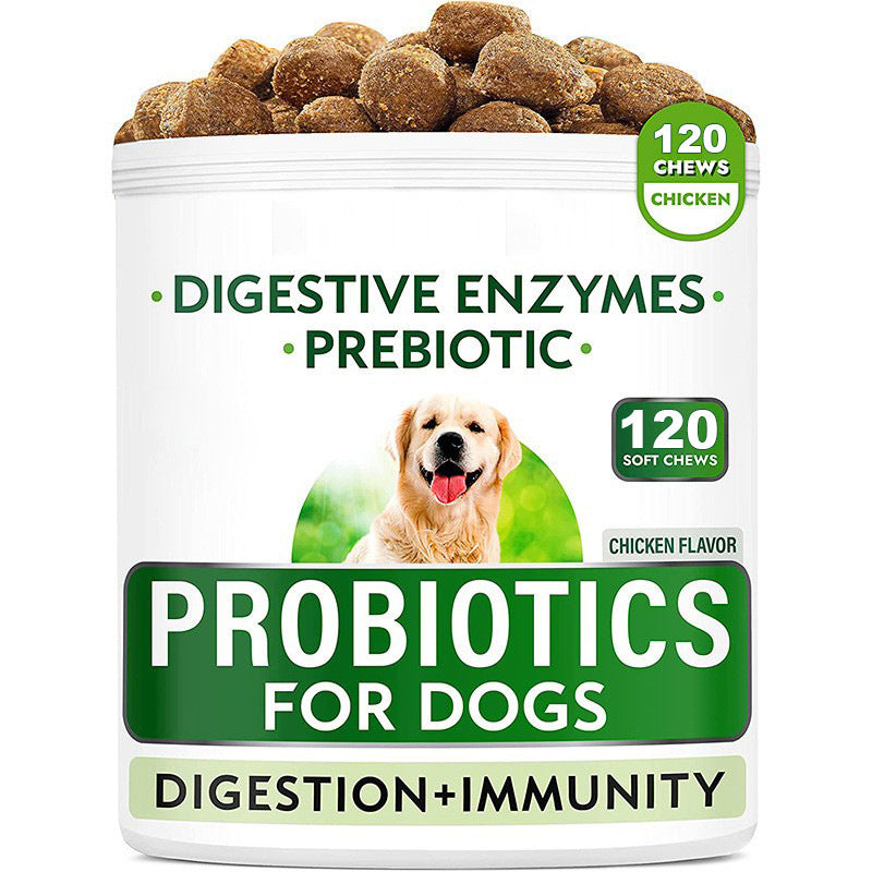 Cross-Border Pet Probiotic Chewable Tablets for Dogs