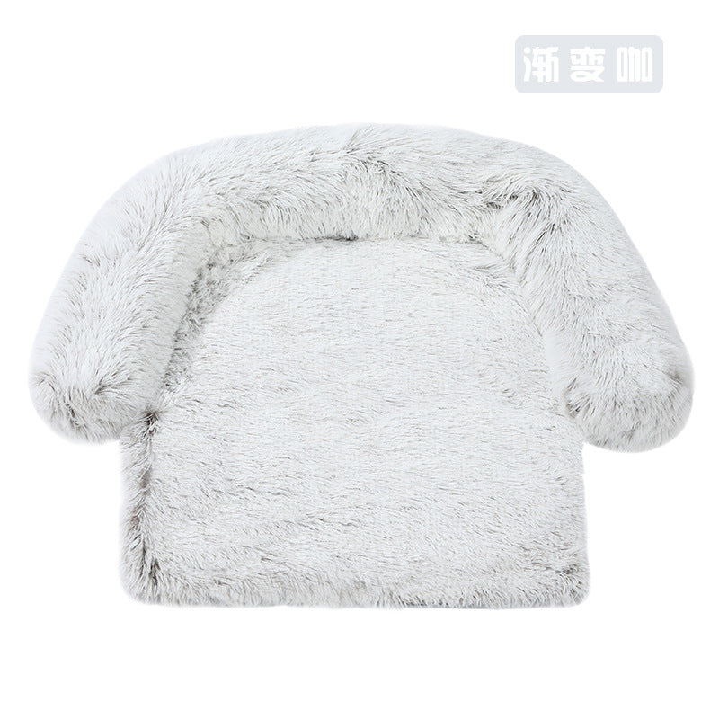 Washable Plush Pet Sofa Bed