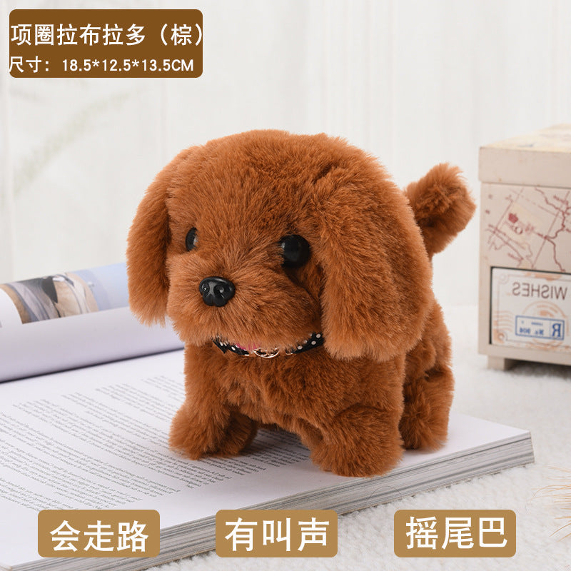 Interactive Walking & Barking Robot Puppy Toy