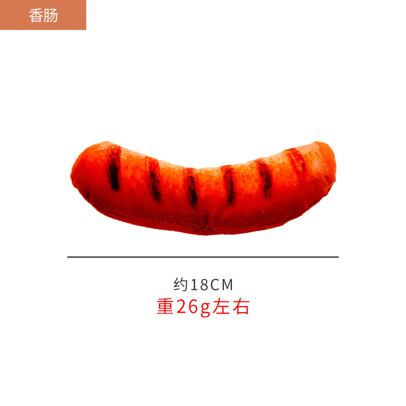 Factory Direct Hot Dog Plush Toy